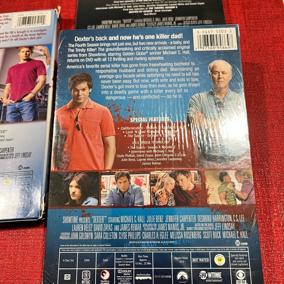 DEXTER SERIES SEASON TWO, THREE & FOUR 📀 DVDS - Picture 9 of 16
